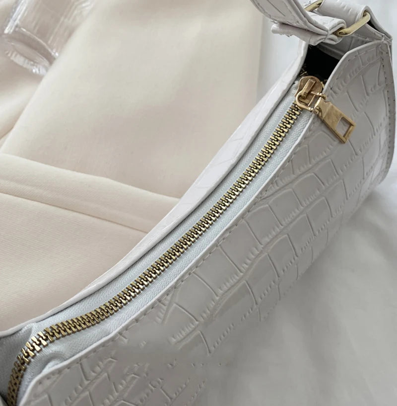 Bolso efecto cocodrilo