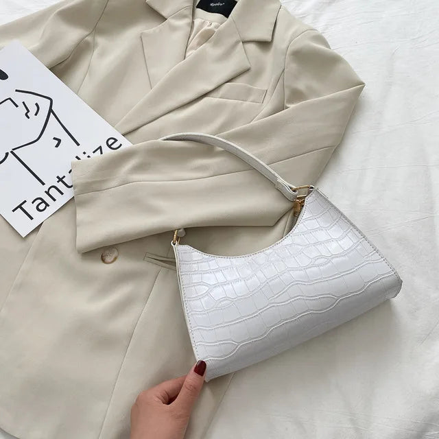 Bolso efecto cocodrilo