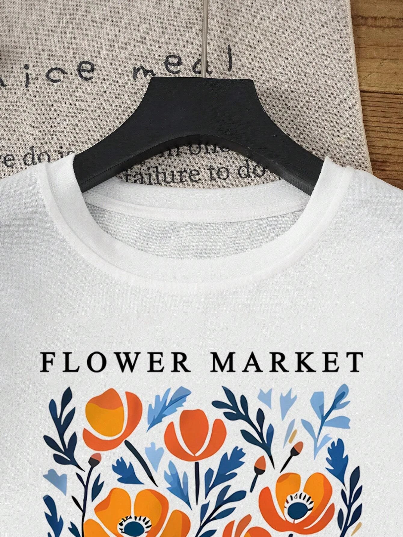Camiseta verano California Flower Market