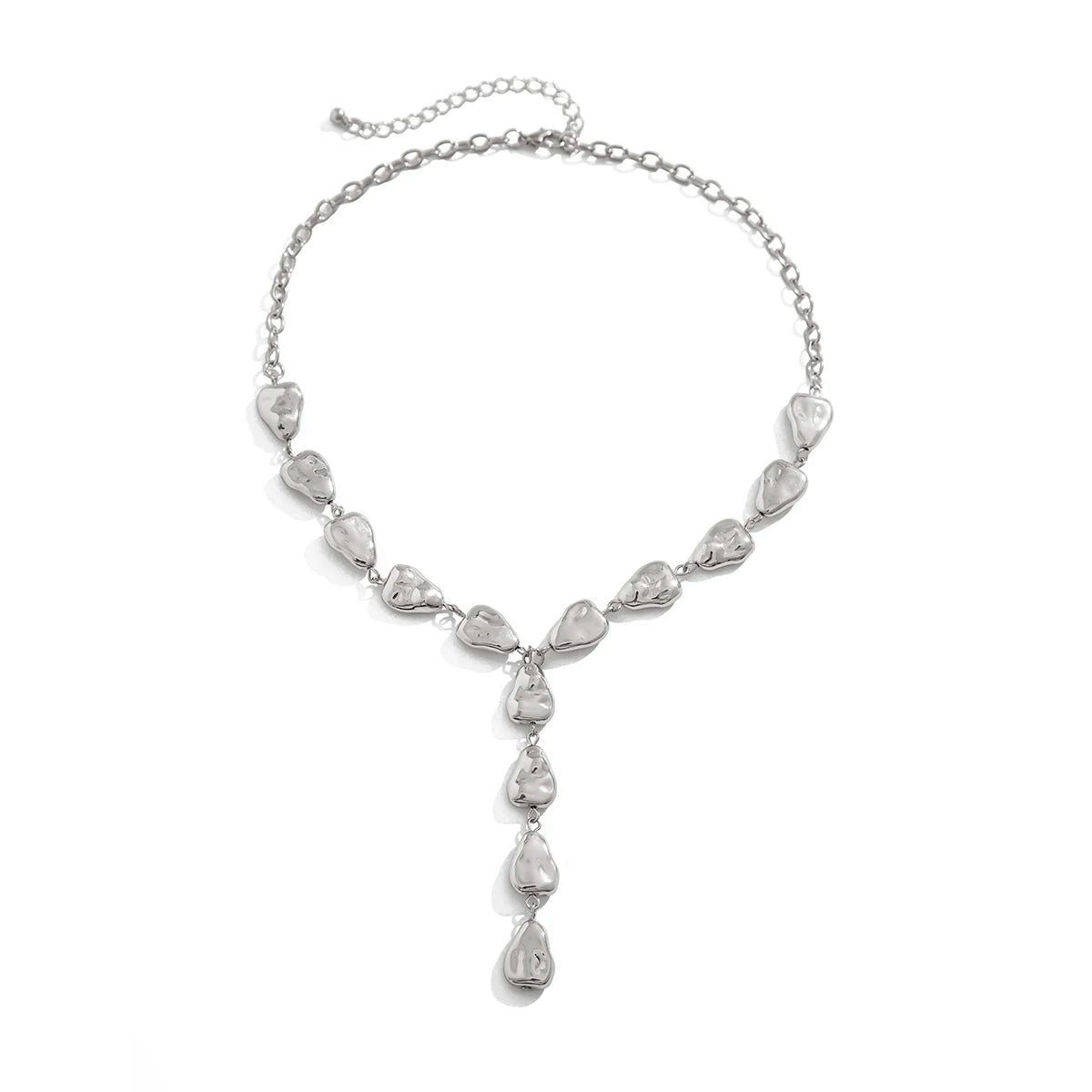 Collar forma V gota