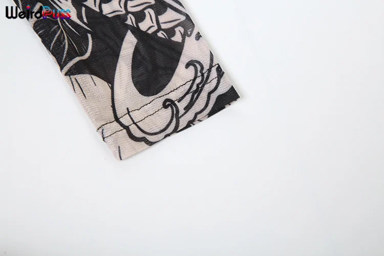 Vestido tattoo flow 2000