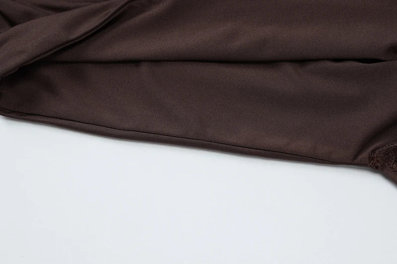 Vestido elegante falda Drap