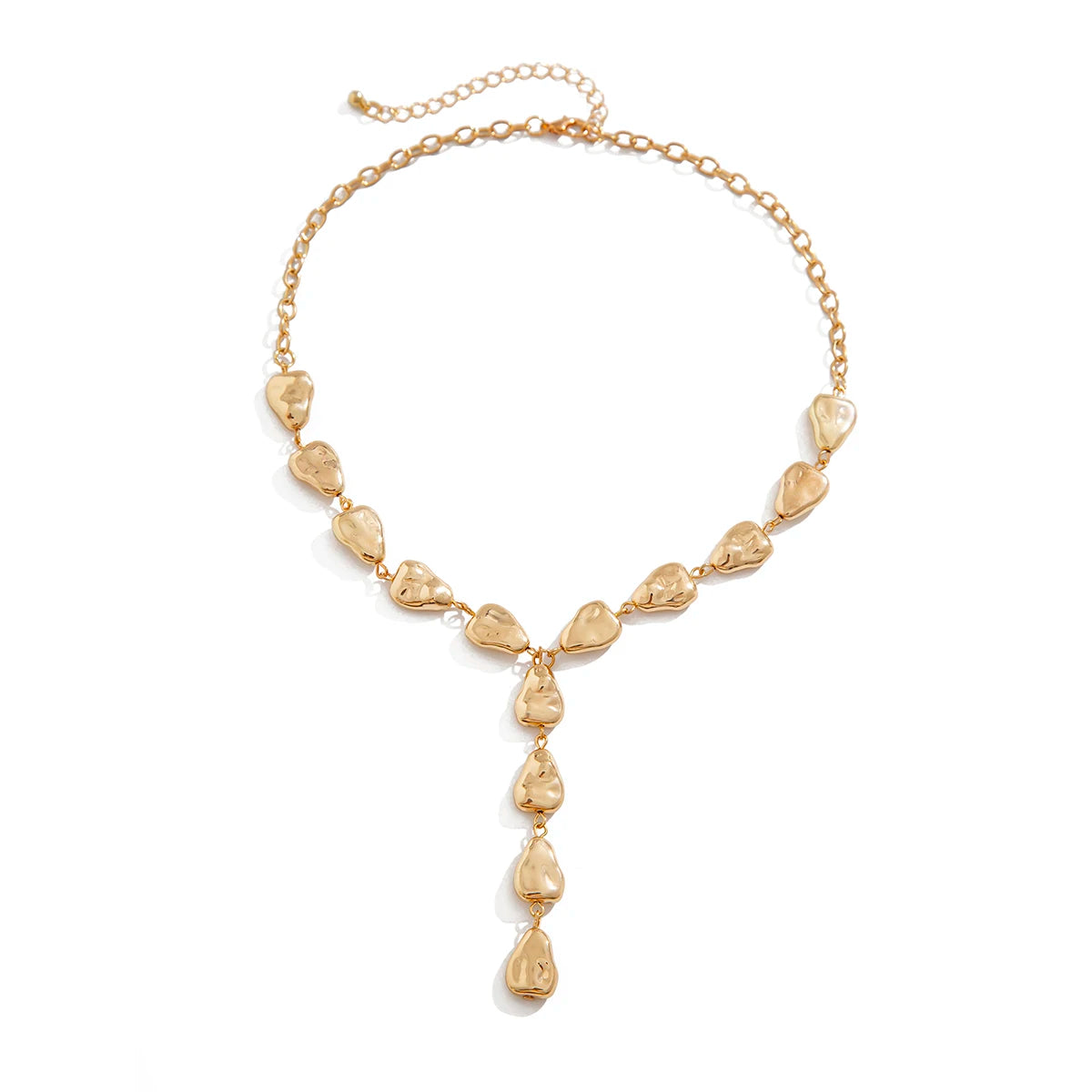 Collar forma V gota