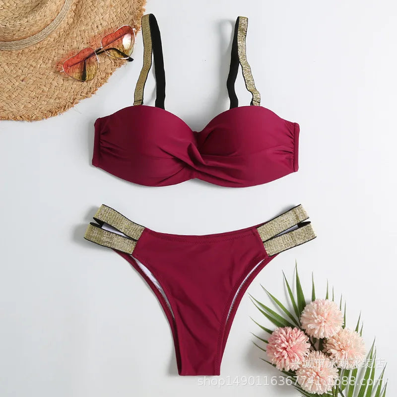 Bikini Tiras brillantes