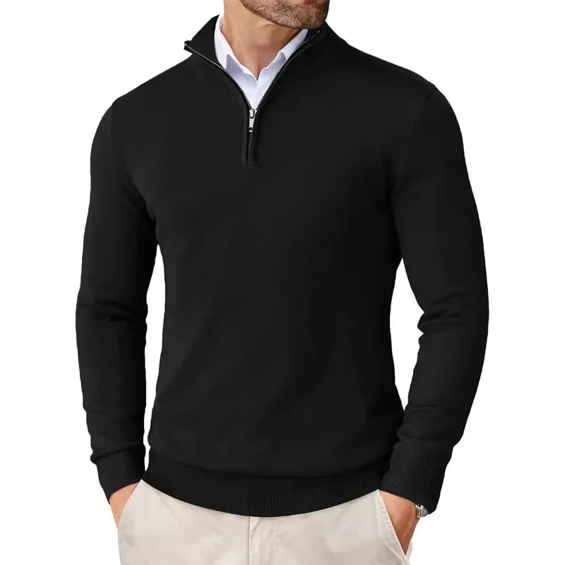Jersey cremallera elegante