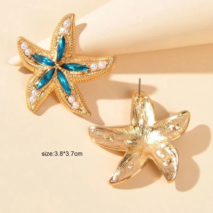Pendientes estrella de mar