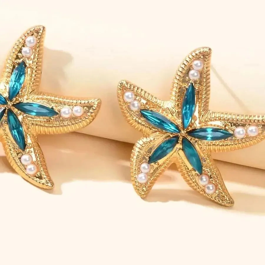 Pendientes estrella de mar