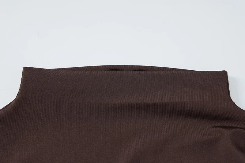 Vestido elegante falda Drap