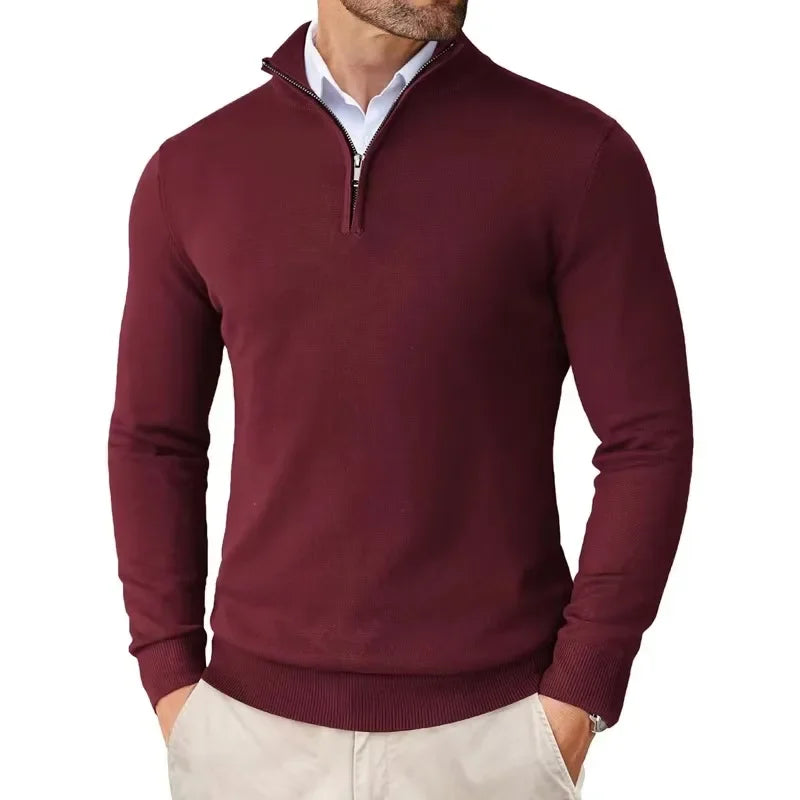 Jersey cremallera elegante