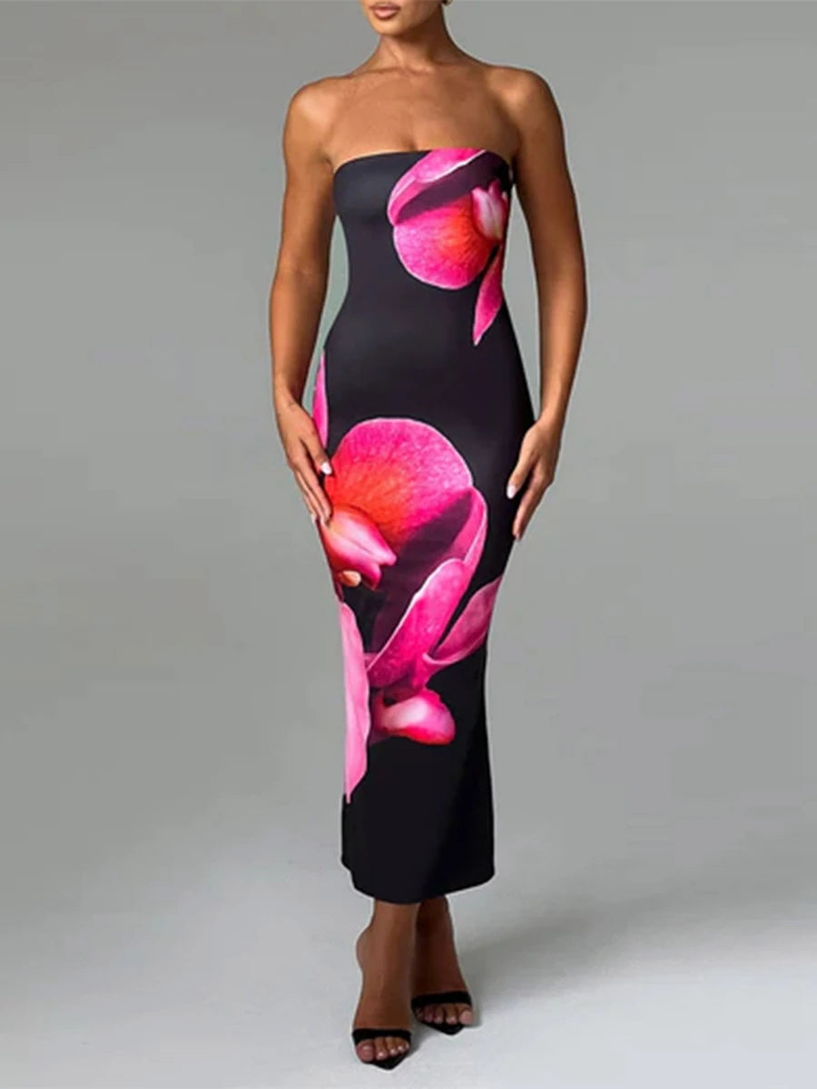 Vestido floral Hawaii