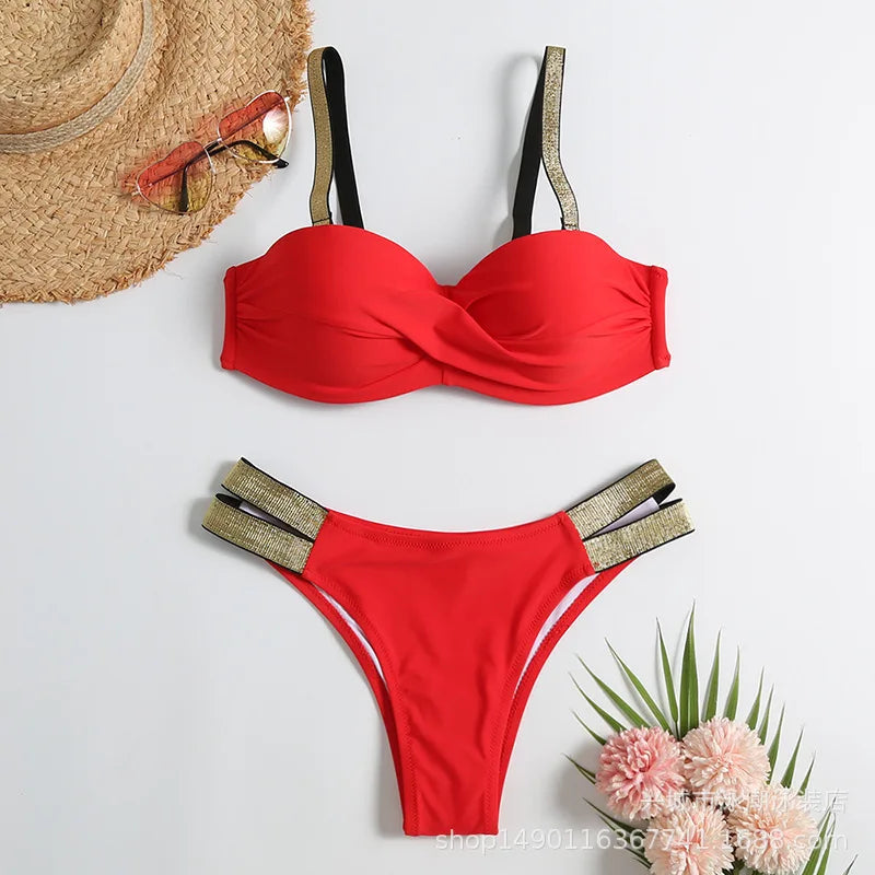 Bikini Tiras brillantes