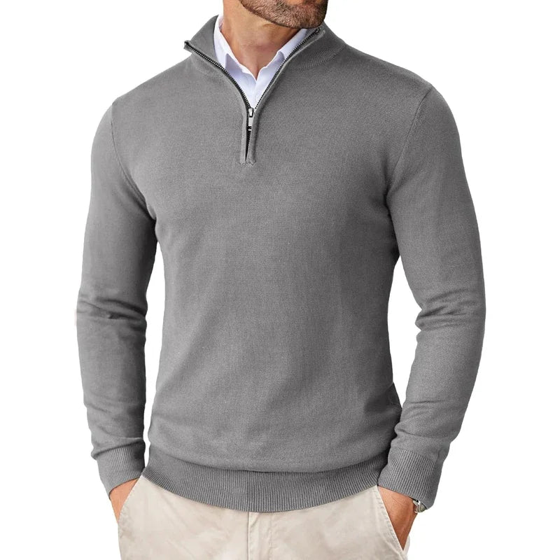 Jersey cremallera elegante