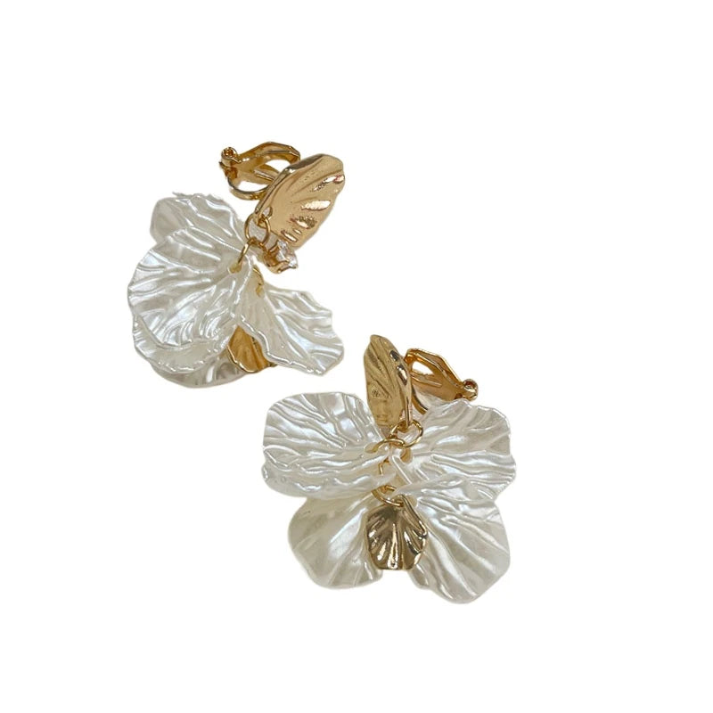 Pendientes Flor Concha