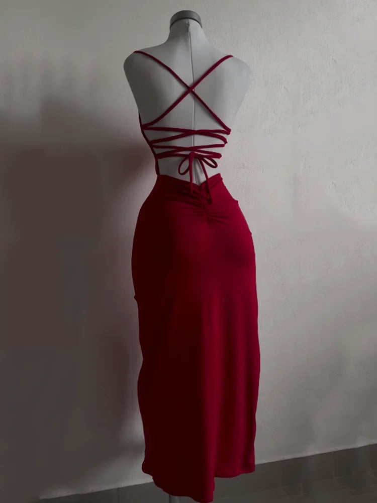 Vestdress espalda descubierta