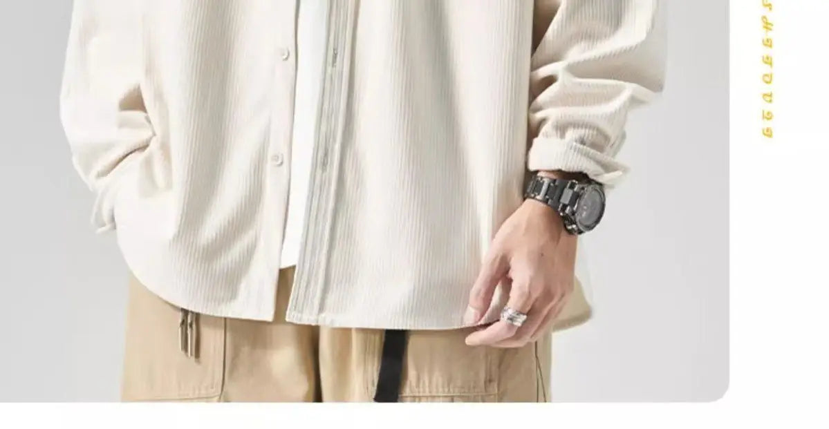 Camisa de pana