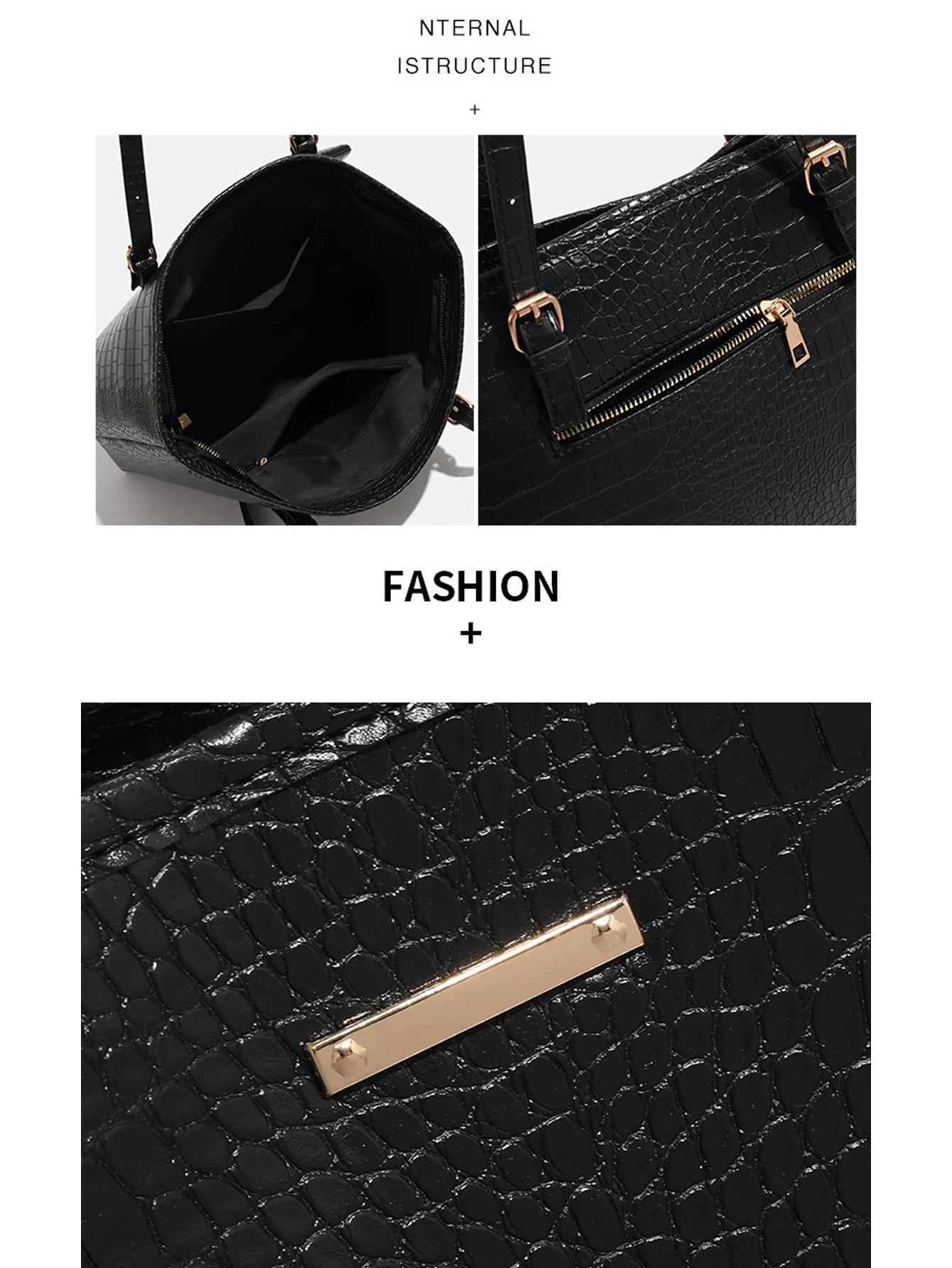Shopper efecto Cocodrile