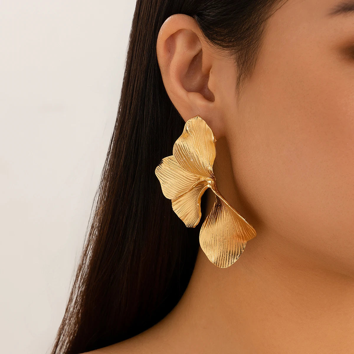 Pendientes hojas Gink