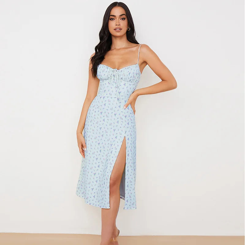 Vestido flores sexy