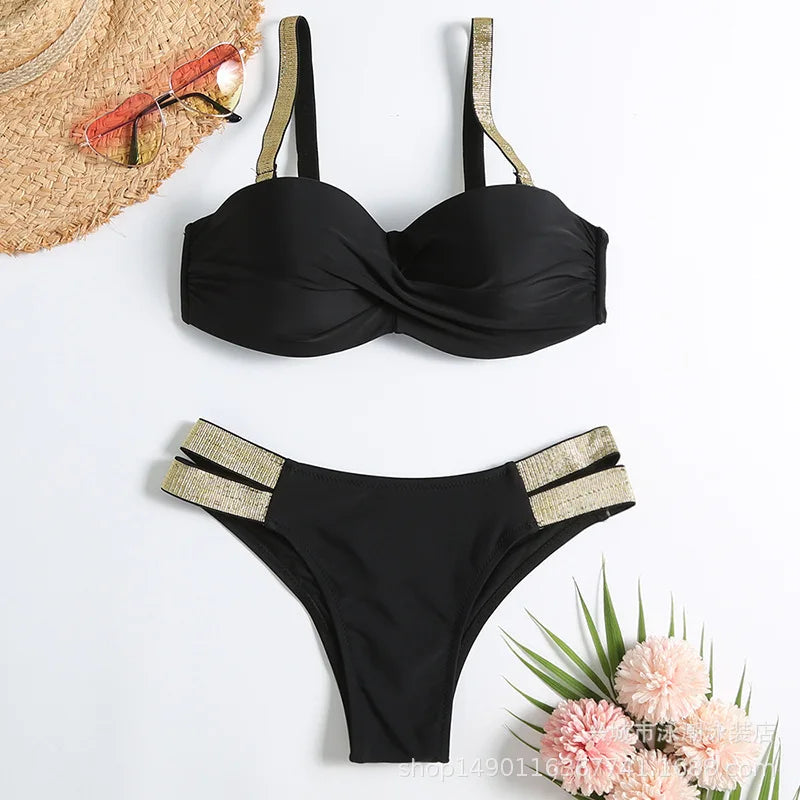 Bikini Tiras brillantes