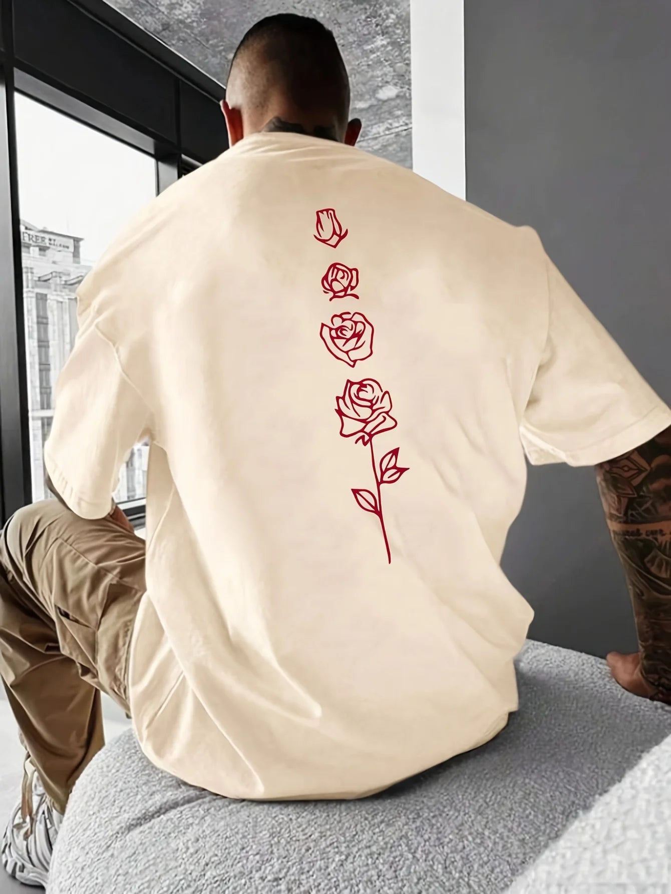 Camiseta tatuaje Rose