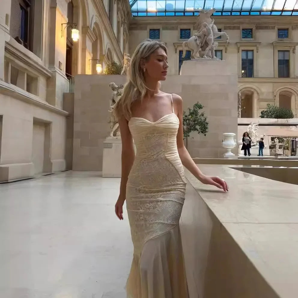 Vestido Bodycon blanco elegante