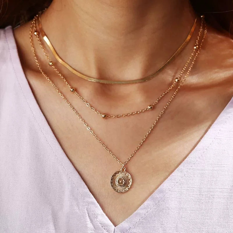Conjunto medallón romano