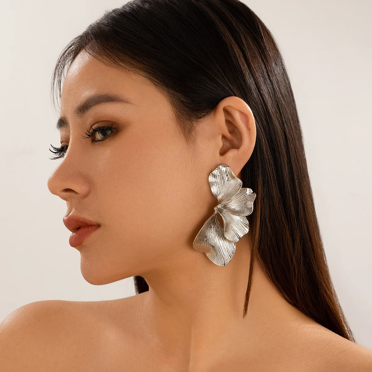 Pendientes hojas Gink