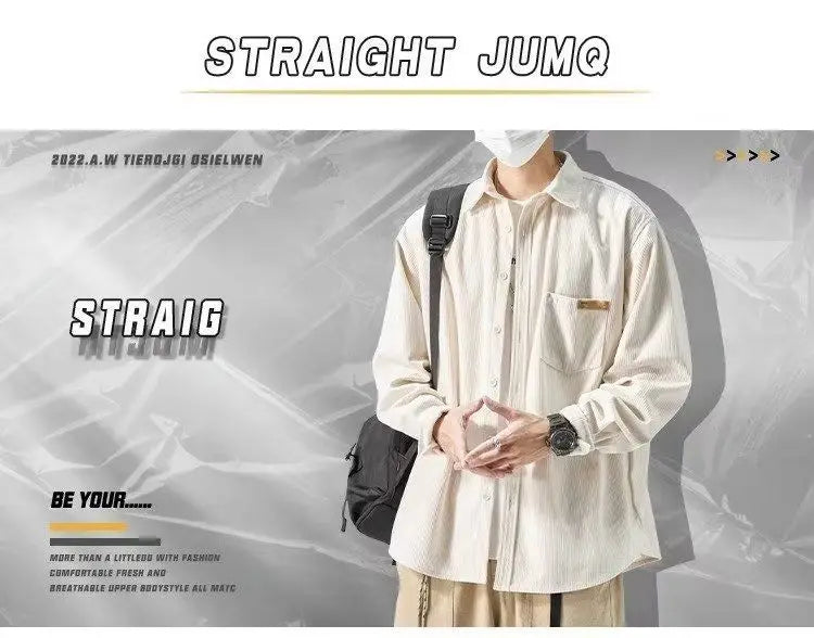 Camisa de pana