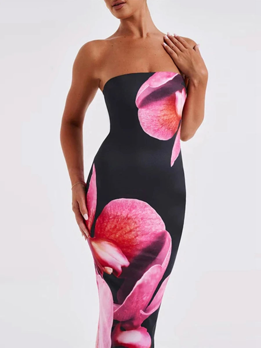 Vestido floral Hawaii