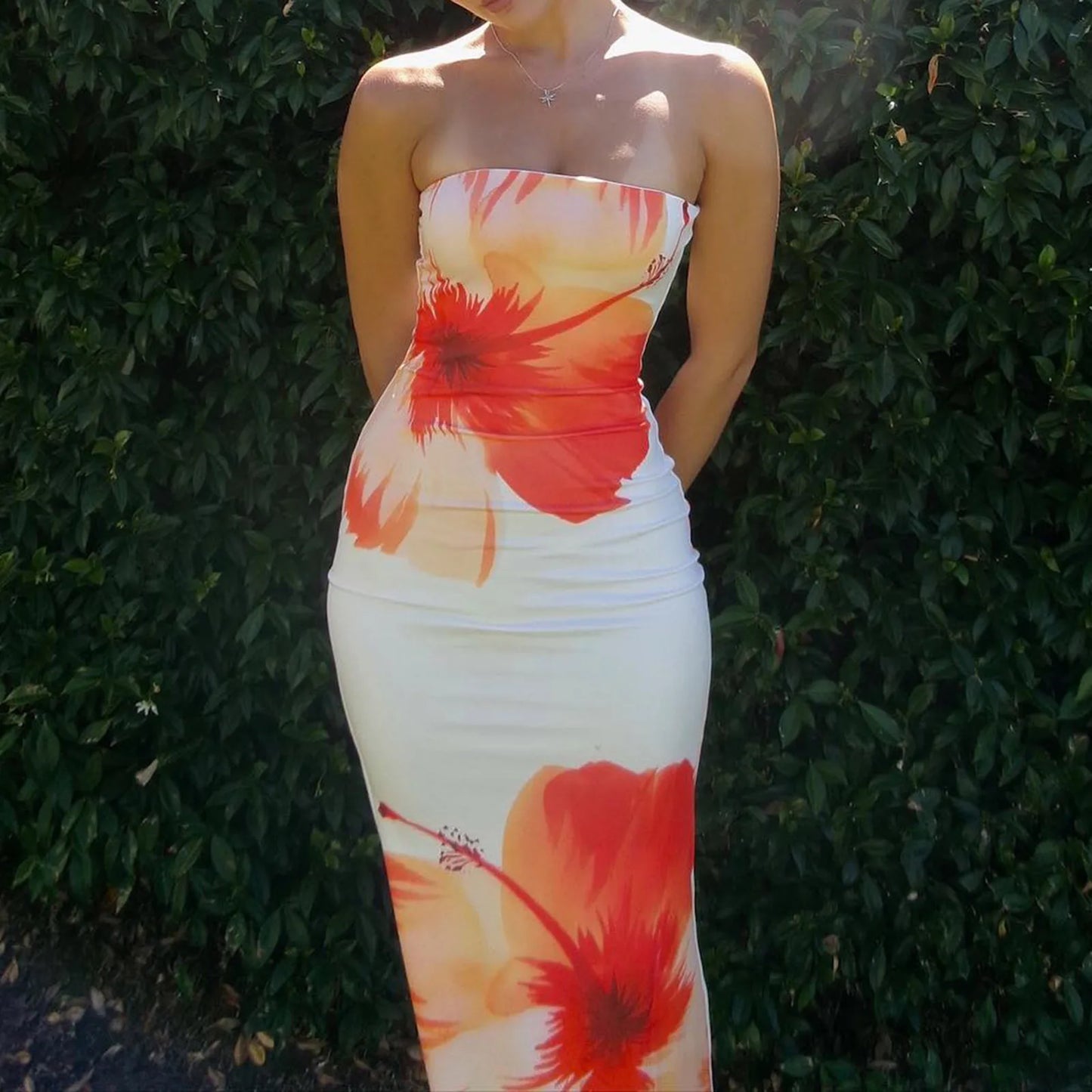 Vestido floral Hawaii