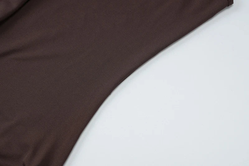 Vestido elegante falda Drap