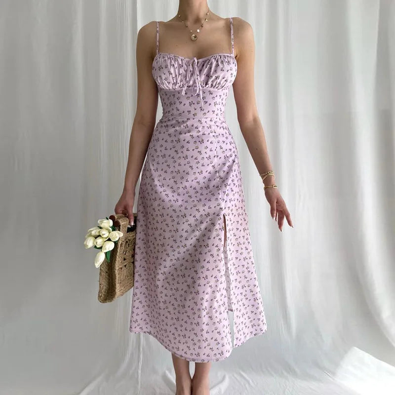 Vestido flores sexy