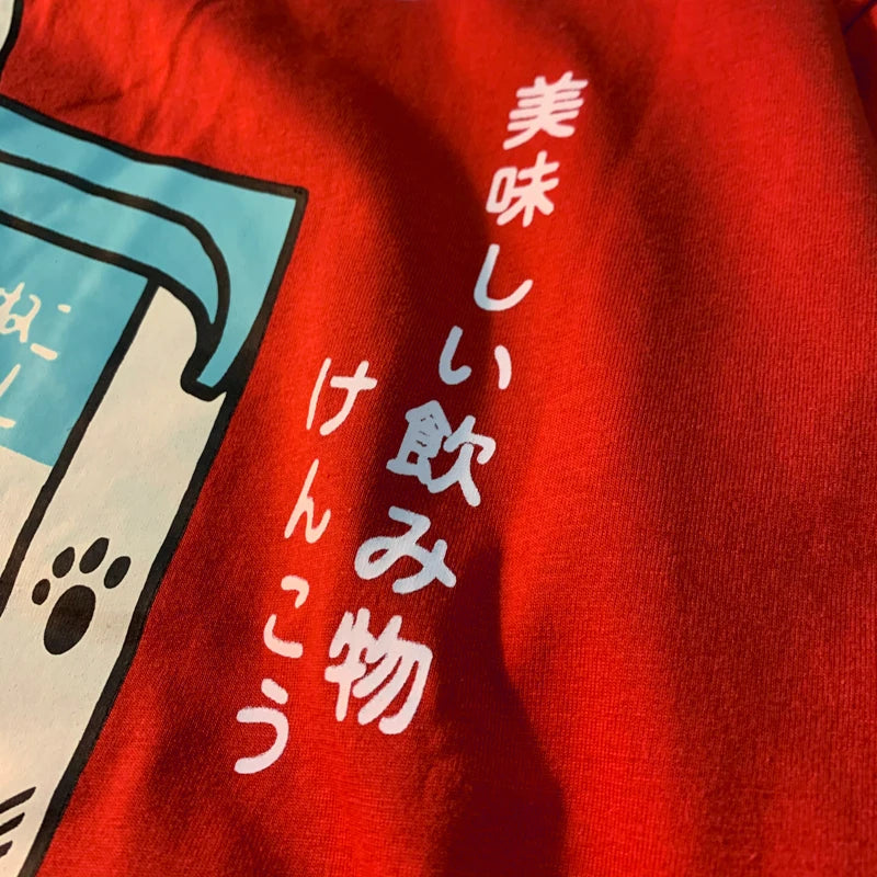 Camiseta estampado japo