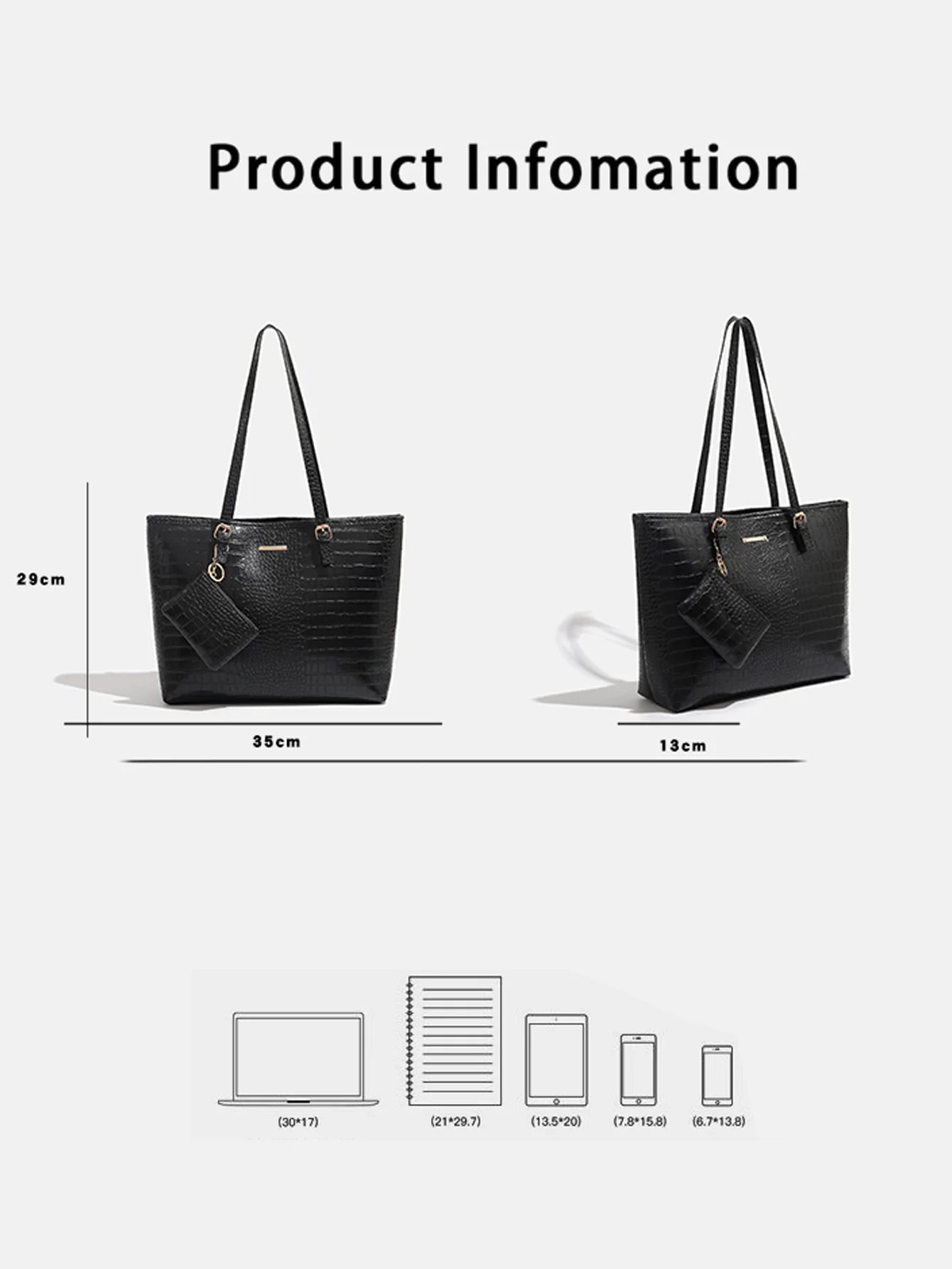 Shopper efecto Cocodrile