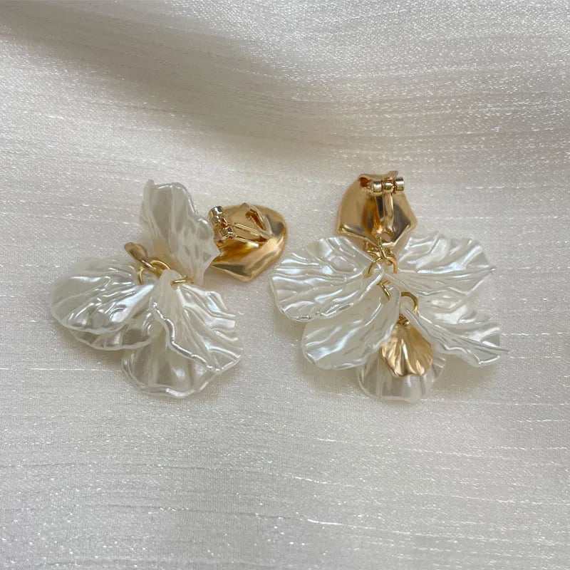Pendientes Flor Concha