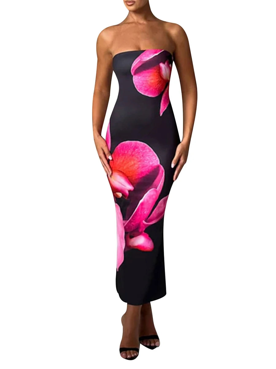 Vestido floral Hawaii