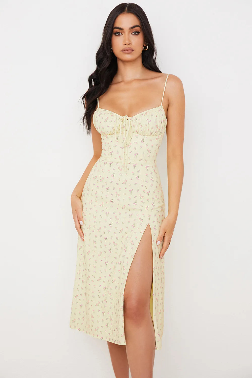 Vestido flores sexy