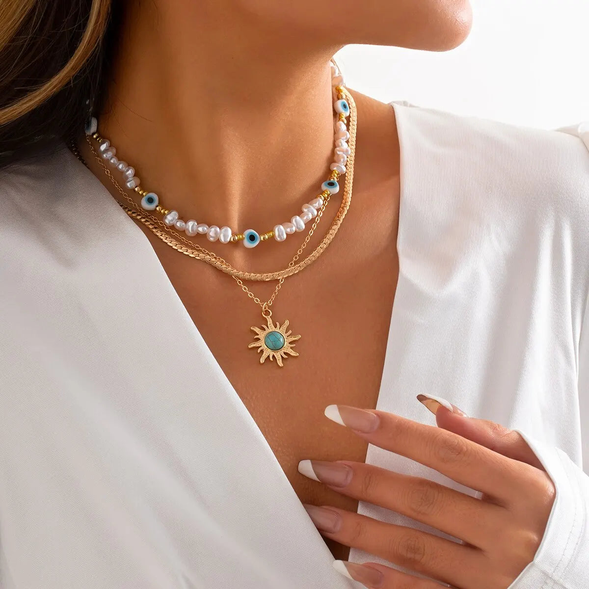 Colgantes Blue SUN