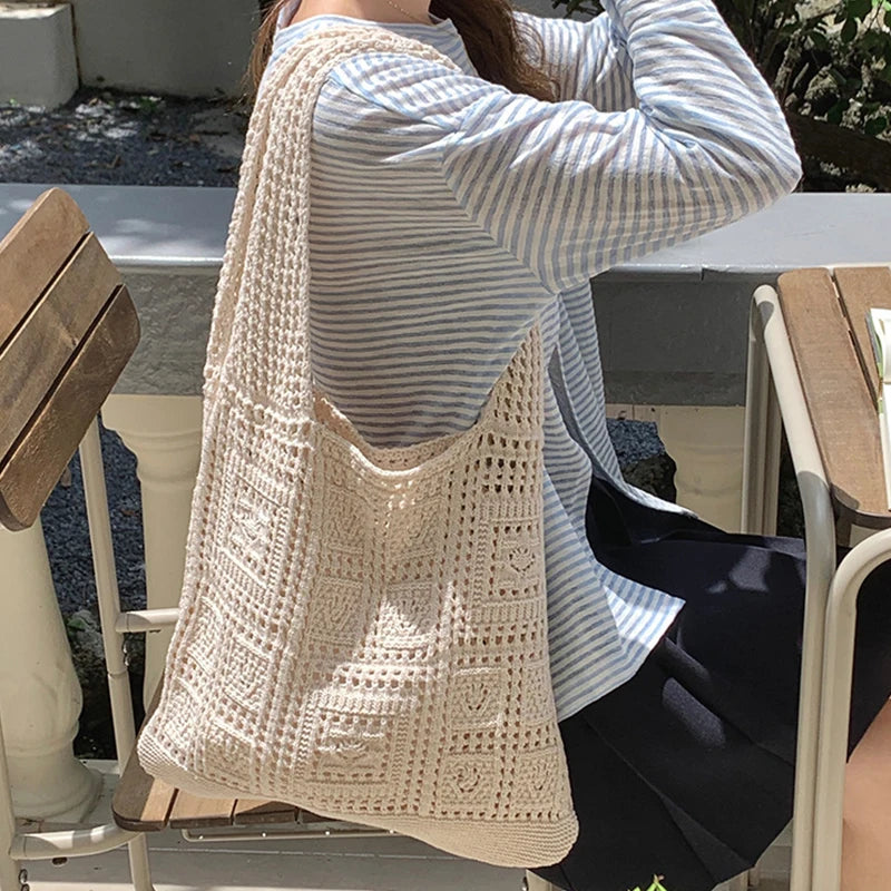 Bolso de punto