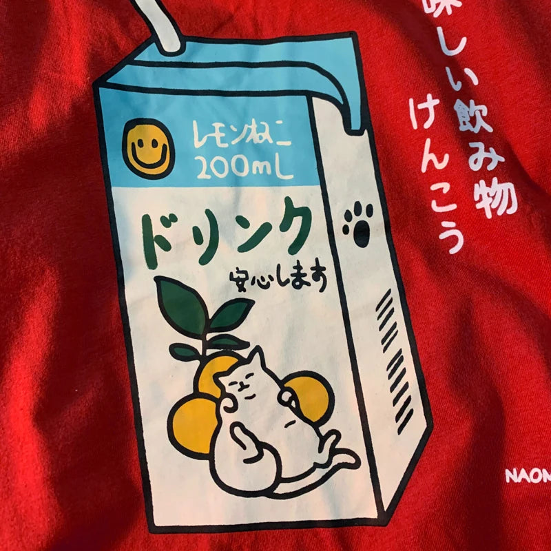 Camiseta estampado japo