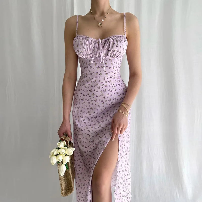 Vestido flores sexy