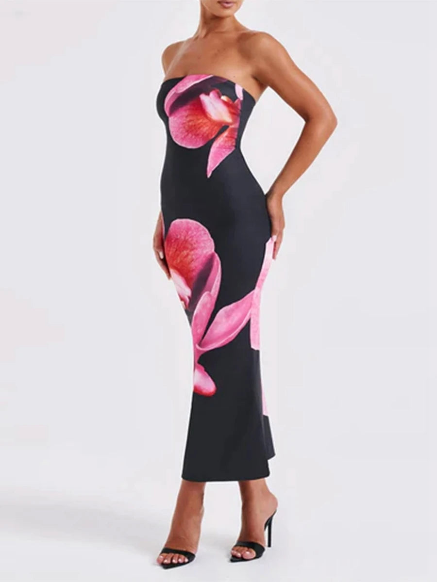 Vestido floral Hawaii