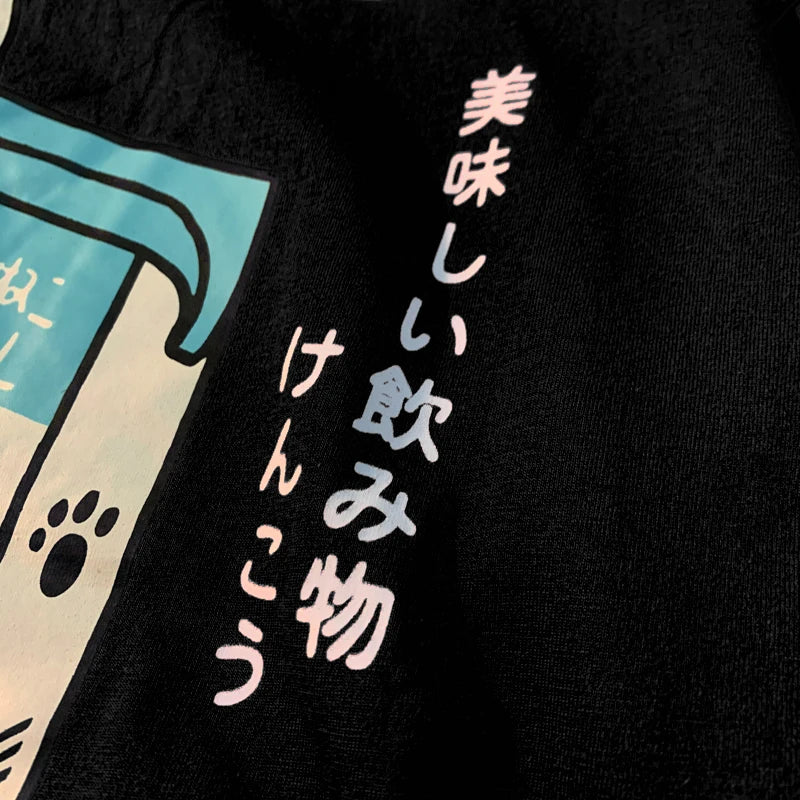 Camiseta estampado japo