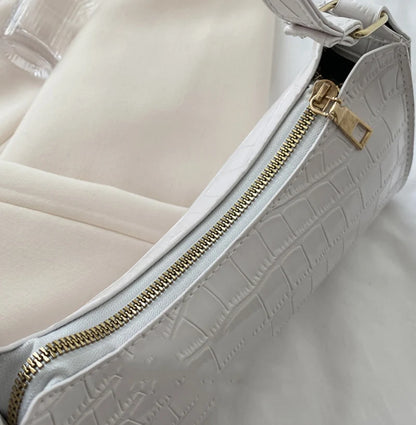 Bolso efecto cocodrilo