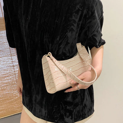 Bolso efecto cocodrilo