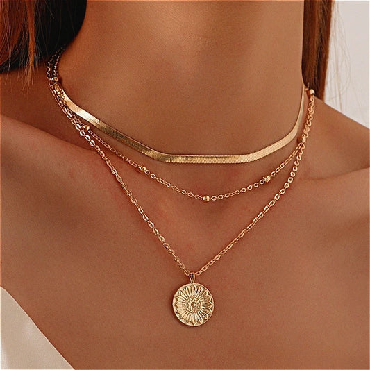 Conjunto medallón romano