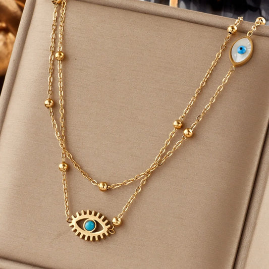 Colgante Ojos azules