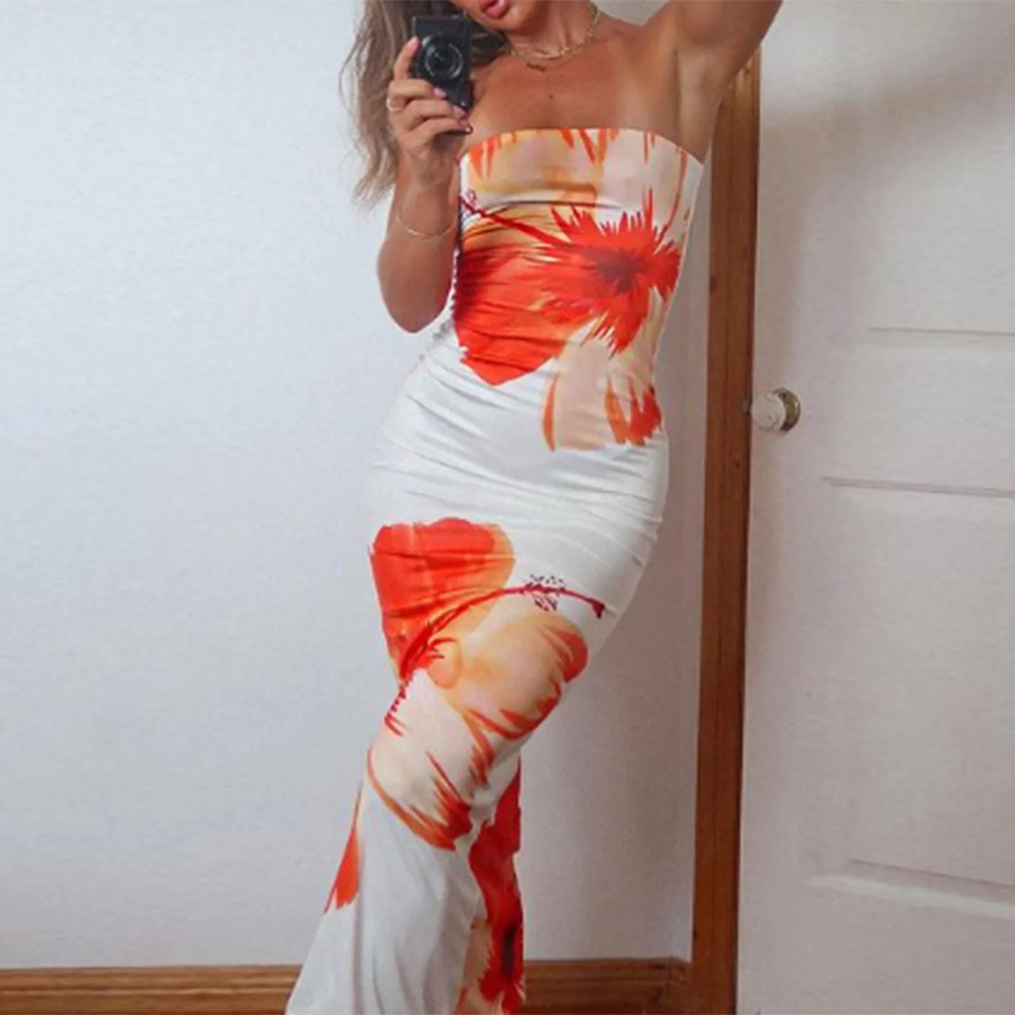 Vestido floral Hawaii