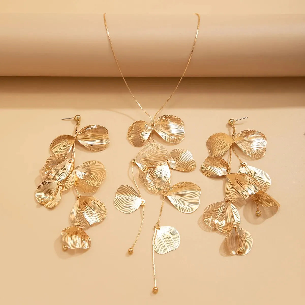 Conjunto hojas Ginkgo