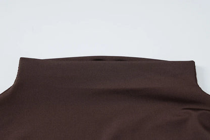 Vestido elegante falda Drap